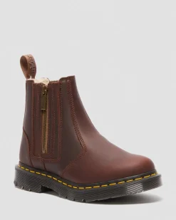 2976 Alyson DM's Wintergrip Chelsea Boots in Braun