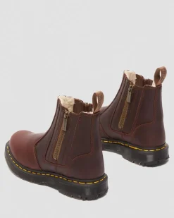 2976 Alyson DM's Wintergrip Chelsea Boots in Braun