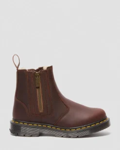 2976 Alyson DM's Wintergrip Chelsea Boots in Braun