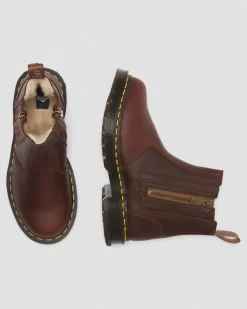 2976 Alyson DM's Wintergrip Chelsea Boots in Braun