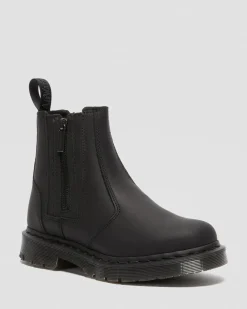2976 Alyson DM's Wintergrip Chelsea Boots in Schwarz