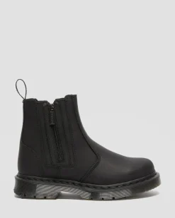 2976 Alyson DM's Wintergrip Chelsea Boots in Schwarz