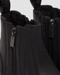 2976 Alyson DM's Wintergrip Chelsea Boots in Schwarz