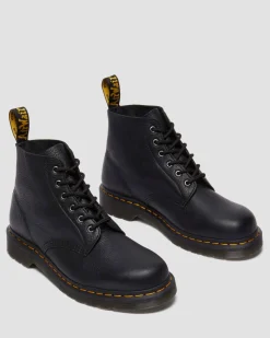 101 AMBASSADOR LEDER BOOTS in Schwarz