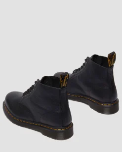 101 AMBASSADOR LEDER BOOTS in Schwarz