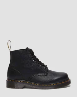 101 AMBASSADOR LEDER BOOTS in Schwarz