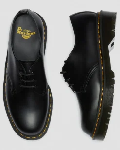 1461 Bex Glattleder Oxford Schuhe in Schwarz