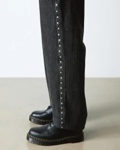 1461 Bex Glattleder Oxford Schuhe in Schwarz