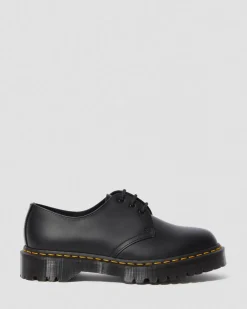 1461 Bex Glattleder Oxford Schuhe in Schwarz