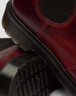 2976 Classic Calf Leder Chelsea Boots in Burgundy