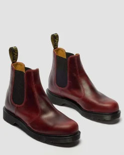 2976 Classic Calf Leder Chelsea Boots in Burgundy