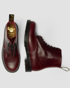 1460 Classic Calf Leder Stiefel in Burgundy
