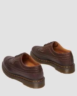 3989 Crazy Horse Leder Brogues in Dunkelbraun