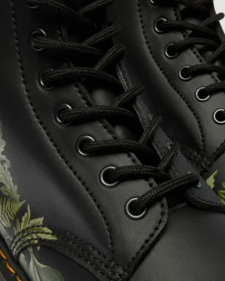1460 Evergreen Genix Nappa Stiefel in Schwarz & Grün