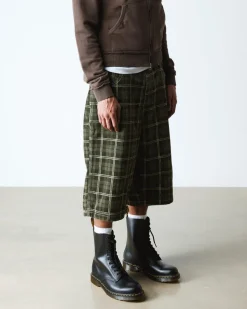 1490 Glattleder Hohe Schnürstiefel in Schwarz