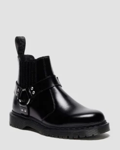 2976 HARNESS ANALINE LEDER CHELSEA BOOTS in Schwarz