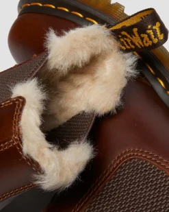 2976 Leonore Chelsea Boots Mit Kunstpelzfutter in Butterscotch
