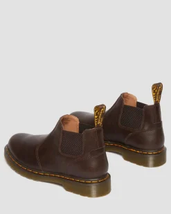 2976 Lo Ar Rogue Leder Chelsea Boots in Braun
