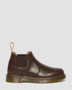 2976 Lo Ar Rogue Leder Chelsea Boots in Braun