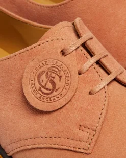 1461 Made in England Nubuk Lederschuhe in Pink