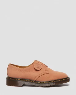 1461 Made in England Nubuk Lederschuhe in Pink