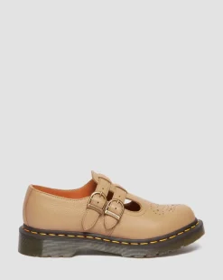 8065 Mary Jane Virginia Leder Schuhe in Savannah Tan