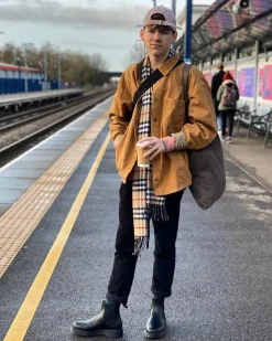 2976 Mono Glattleder Chelsea Boots in Schwarz