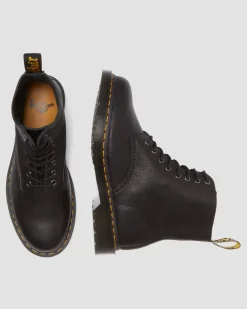 1460 Pascal Ambassador Leder Schnürstiefel in Schwarz