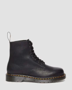 1460 Pascal Ambassador Leder Schnürstiefel in Schwarz