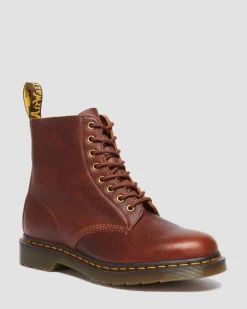 1460 Pascal Ambassador Leder Schnürstiefel in Cashew
