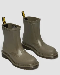 1460 Rain Boots in Olivgrün Grün