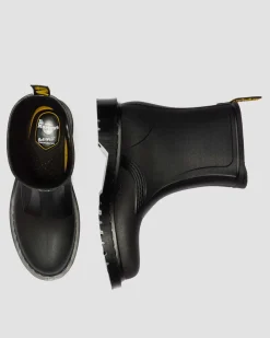 1460 Rain Boots in Schwarz
