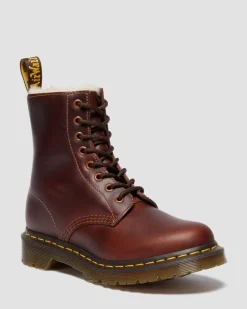1460 Serena Stiefeletten Mit Kunstfellfutter in Butterscotch
