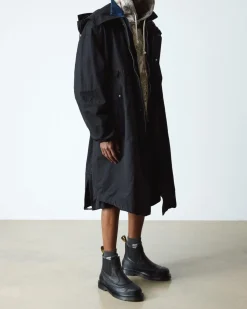2976 Sub Leder Chelsea Boots in Schwarz