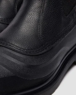 2976 Sub Leder Chelsea Boots in Schwarz