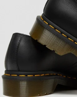 1461 Virginia Leder Oxford Schuhe in Schwarz