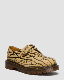 1461 Wild Emboss Wildleder Schuhe in Teak Braun & Schwarz