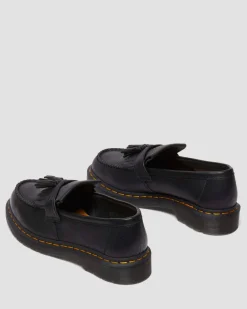 Adrian Ambassador Leder Tassel Loafer in Schwarz