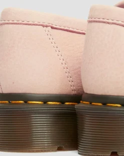 Adrian Nubuck Leder Tassle Loafer in Puderrosa