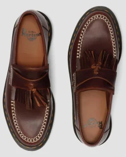 Adrian Orleans Leder Tassel Loafer in Braun