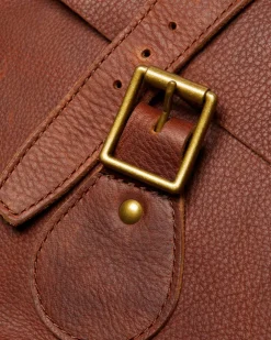 Ambassador Leder Rucksack in Cashew