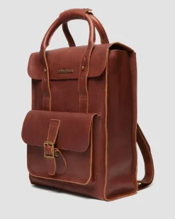 Ambassador Leder Rucksack in Cashew