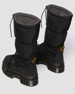 Audrick Hi Puffer Stiefel in Schwarz