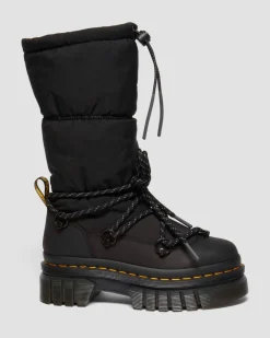 Audrick Hi Puffer Stiefel in Schwarz