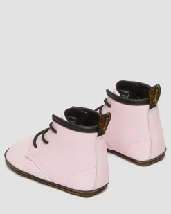Baby 1460 Auburn Leder Stiefel in Pale Pink