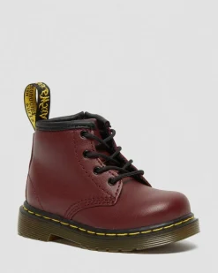 Baby 1460 Softy T Leder Stiefeletten in Cherry Red