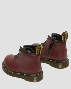 Baby 1460 Softy T Leder Stiefeletten in Cherry Red