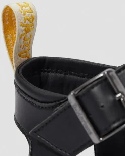 Blaire Felix Rub Off Vegan Riemensandalen in Schwarz