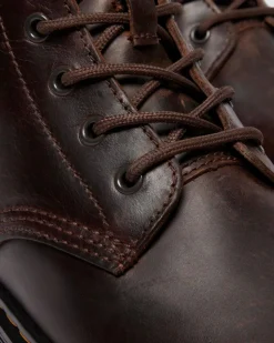 Brookline Crazy Horse Leder Chukka Stiefel in Dunkelbraun