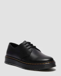 BROOKLINE LO LEDER SCHUHE in Schwarz